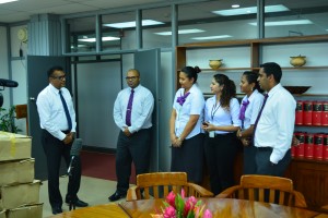 HFC Bank GM Retail Banking Tony Ram Introduces Team to PS Karan